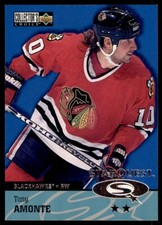 1997-98 COLLECTOR'S CHOICE STAR QUEST TWO STARS TONY AMONTE CHICAGO BLACKHAWKS