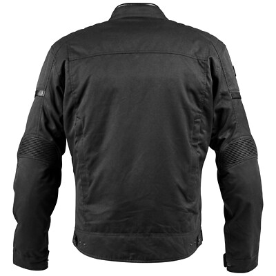 Germot Jacke Urban schwarz wasserdicht M Motorrad Vintage Cruiser