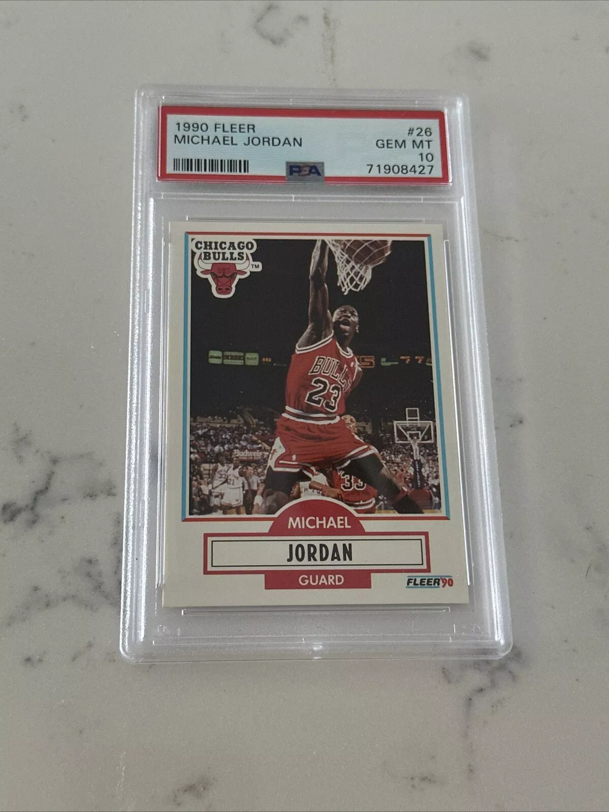 Michael Jordan trading card