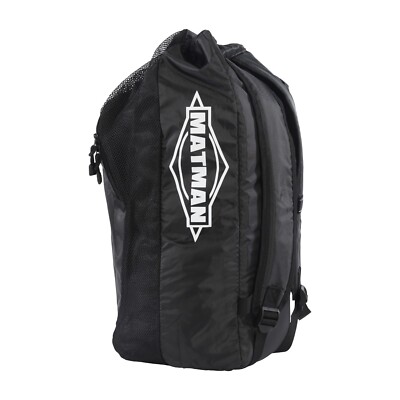 Matman Wrestling Gear Bag Nylon Mesh Sports Bag Backpack Adult Padded Adjustable