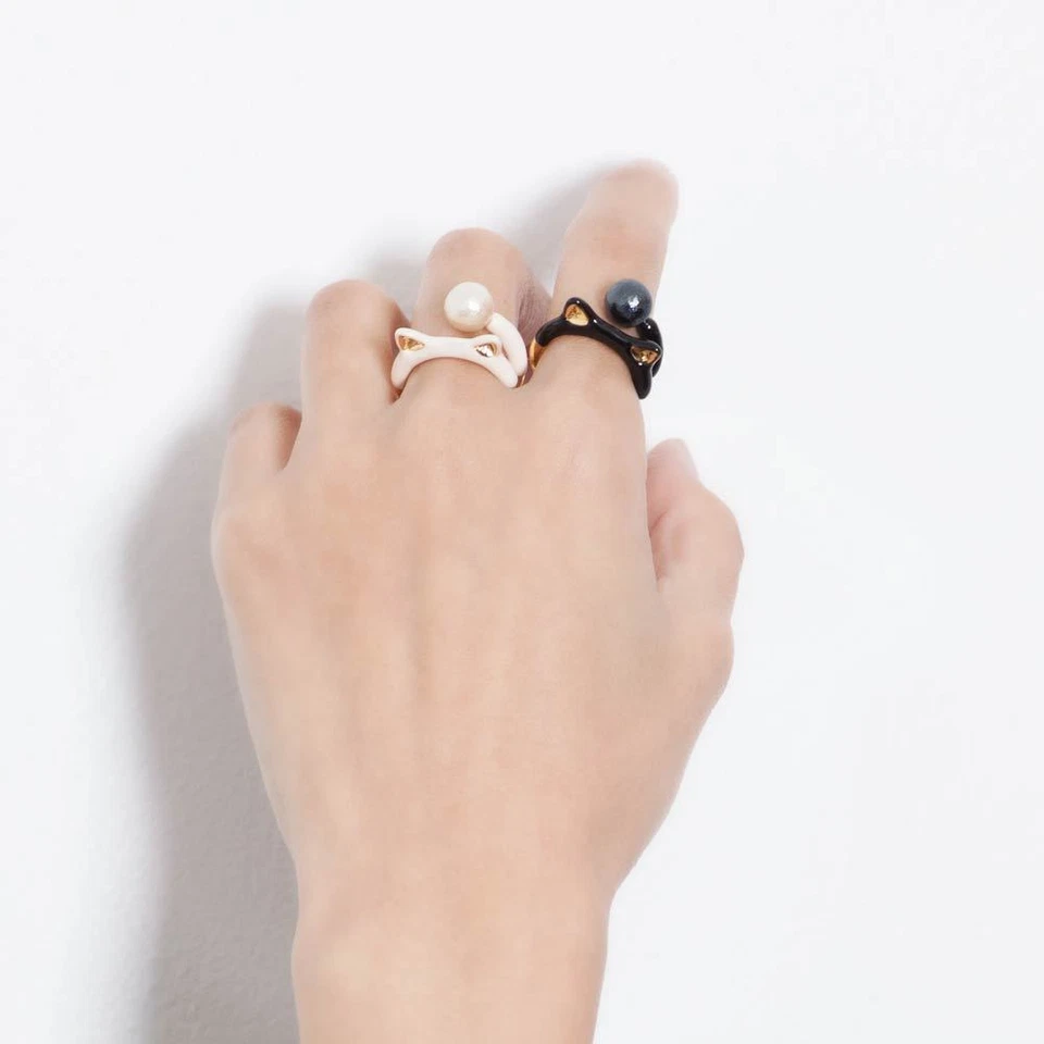 Lindo anillo envolvente orejas de gato gatito animal. ¡Nuevo! ¡Envío gratis! Foto 2 de 4