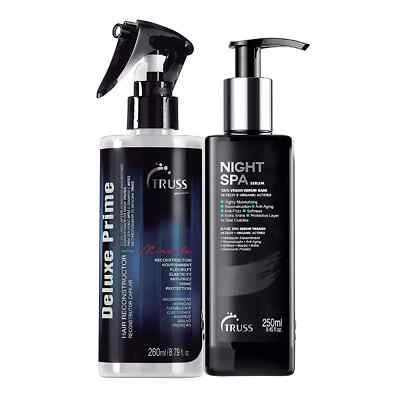TRUSS Night Spa Hair Serum Bundle + Deluxe Prime Hair Treatment