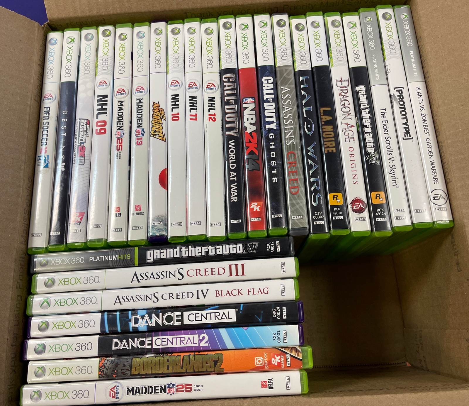 Xbox 360 INSTANT COLLECTION/RESELL LOT! 28 Games Popular! Lot 14