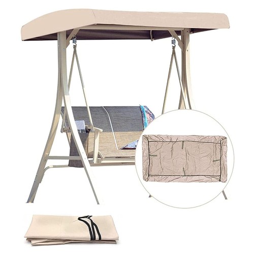Waterproof Replacement Canopy For Swing Seat Top Cover Hammock Swing Chair Cover - Picture 8 of 18