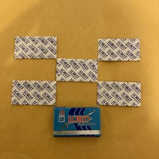 5 Double Edge Razor Blades, Lord Super Chrome