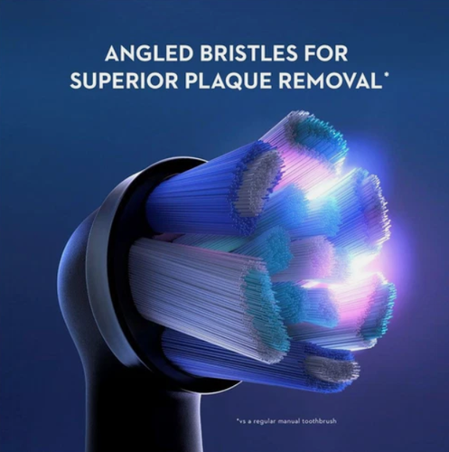 Oral-B iO 4 Testine Ricambio Ultimate Clean Nere Ricambio Spazzolino Braun - Imagen 5 de 5