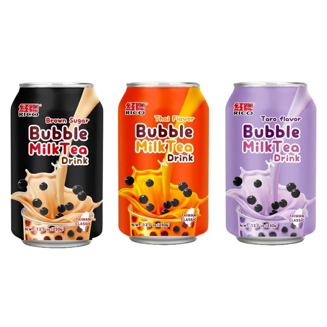 Bubble Tea in a Can: Classic Taiwanese Beverage in a Soda Can