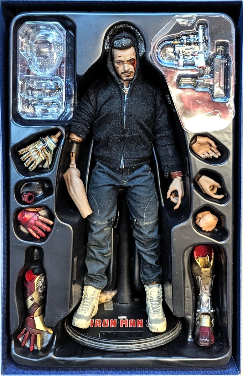 Hot Toys MMS209 Tony Stark The Mechanic Ver Iron Man 3 1 6 Action Figure