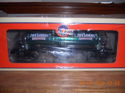 Coche cisterna Lionel 6-52591 2 TTOS Cal-Stewart 2011 Wint O Green salvavidas como nuevo | Condition: New