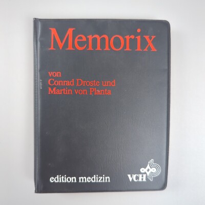 Memorix Buch Conrad Droste Medizin Edition Medizin Vch Wiley Verlag | Sehr Gut