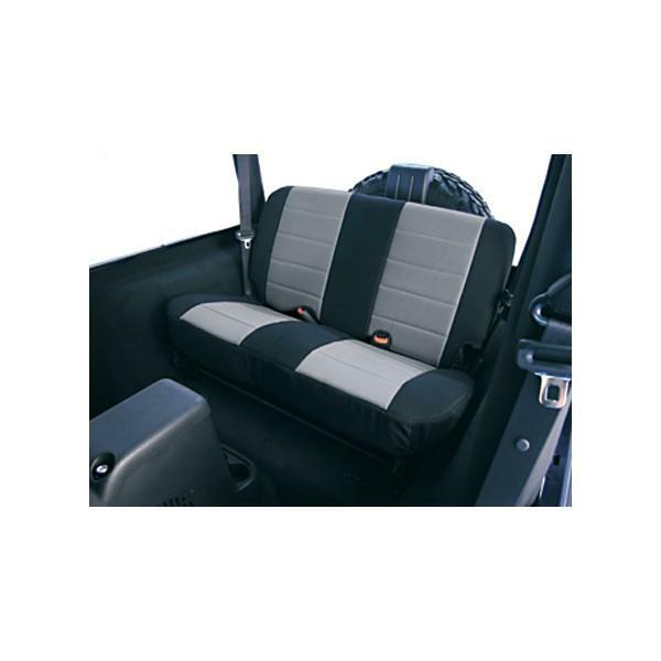 Housse de siege arrière Jeep Wrangler TJ pour protéger et rénover le tissu gris