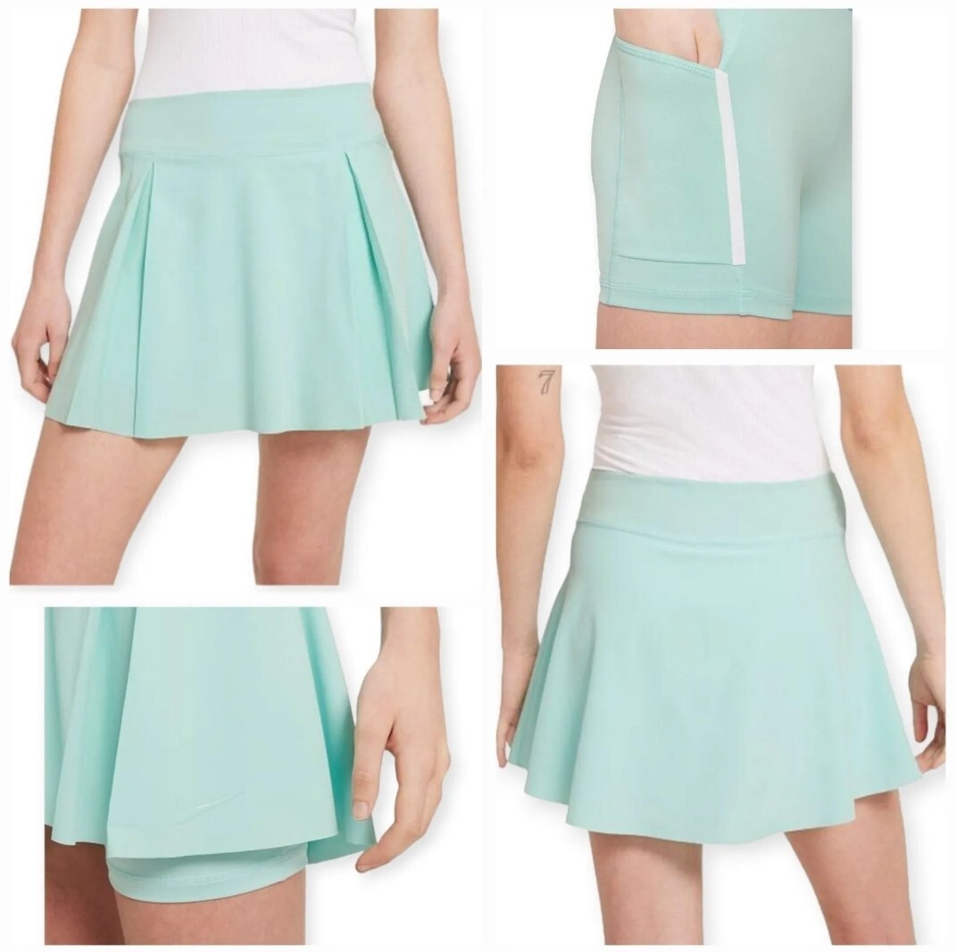 Nike Womens Dri-Fit Golf Skort Pleated Tennis Skirt DD0350-379