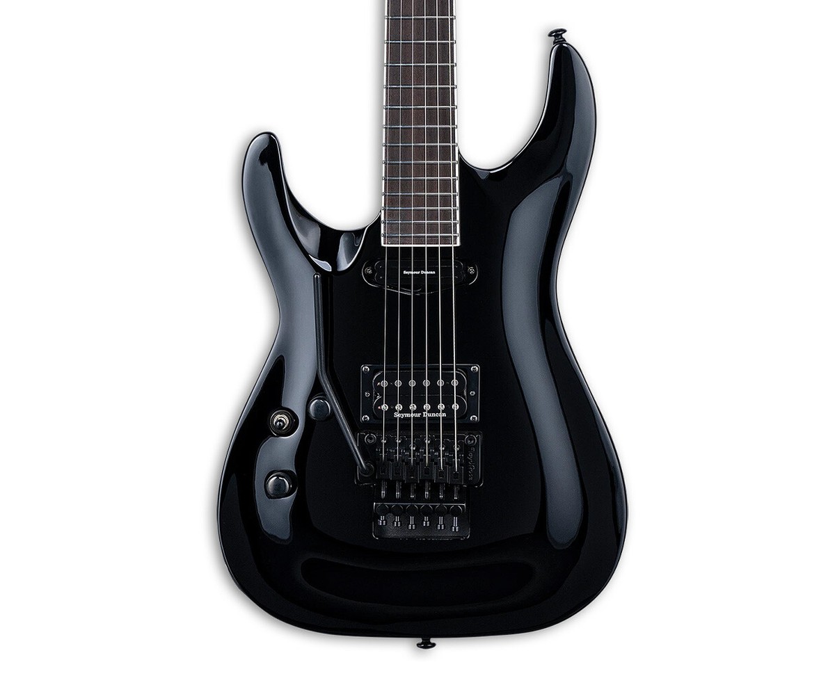 ギター ESP HORIZON DLX LEFTY GUITAR esp-ltd-ec-01ft-black-lefty-