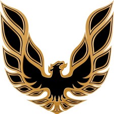 Firebird Trans Am Vintage Retro American Muscle Car Vinyl Sticker Decal Hood