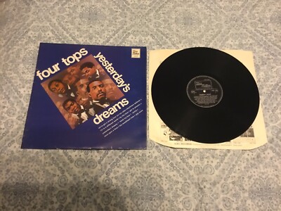 Four Tops-Yesterday s Dreams 1969 1st Press Stereo Tamla Motown LP Ex Vinyl Play