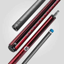Rhino Nebula 2 Pool Cue - Crimson Red- 12.40
