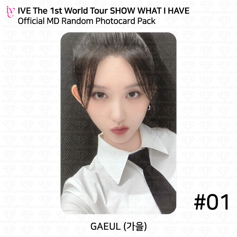 IVE SHOW WHAT I HAVE 韓国 ランダムトレカ ユニクロ セット IVE The 1st World Tour SHOW WHAT I HAVE Official Random