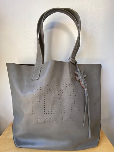 FRYE CARSON SCHULTERTASCHE GRAU LEDER - Bild 2 von 10