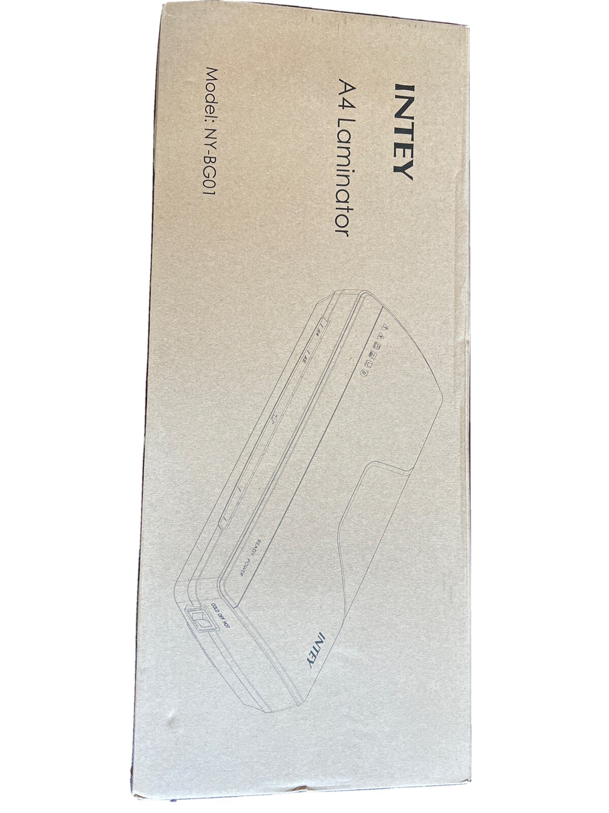 Intey A4 Laminator, NY- BG01, Two Roller Fast Laminating Speed | eBay