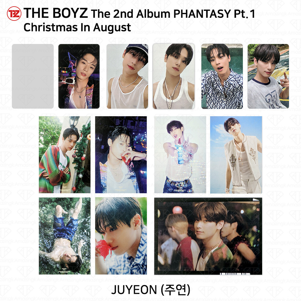 THEBOYZ phantasy ジュヨン エバーライン トレカ Xmas The Boyz 2nd Album Phantasy Pt.1 Christmas In August