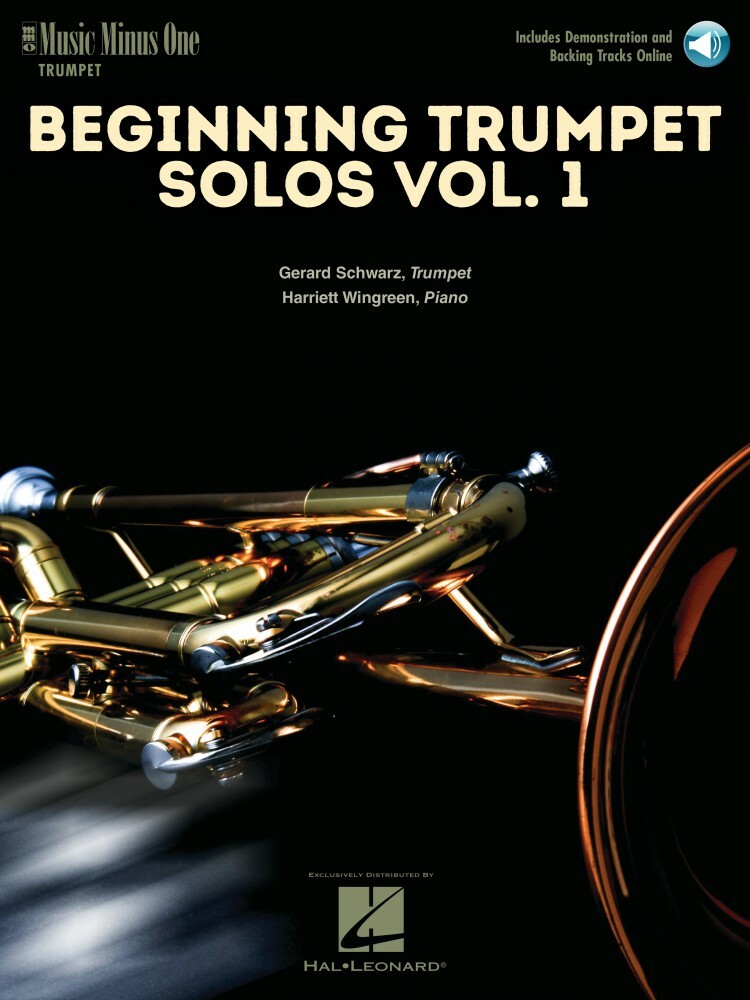 Beginning Trumpet Solos Vol. 1 Music Minus One Trumpet Sheet Music