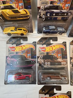 2016 Mattel Hot Wheels Garage Walmart Exclusive Set Of 10 Cars | eBay