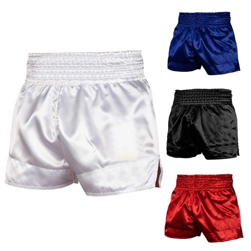 KOYES Kids Muay Thai Shorts MMA Gym Boxing Fighting Kick Martial Arts Gear - Picture 3 of 41