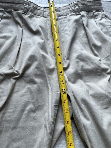Vintage Ralph Lauren Polo plissierte Golfhose Herren 33x36 khaki - Bild 9 von 11