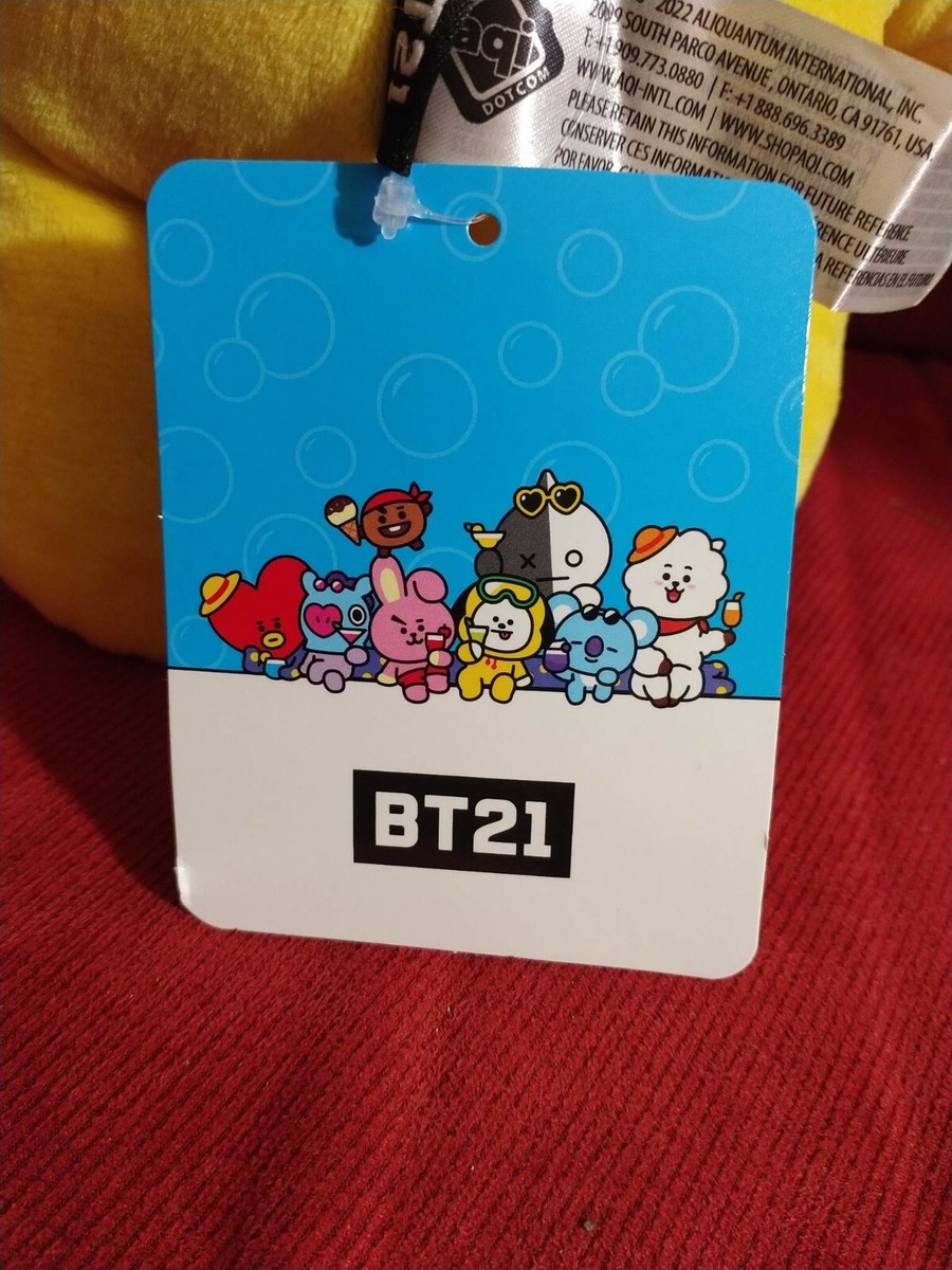 BTS BT21 KPop Yellow Dog Chimmy Plush, so cute!!!