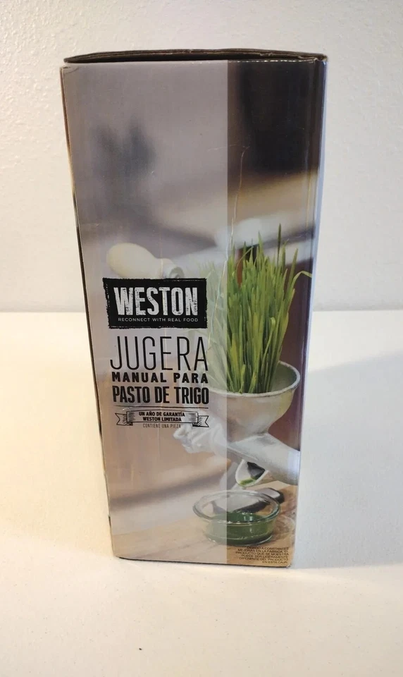 Weston Manual Wheatgrass Juicer Extraction Heavy-Duty Juicer At Home New in Box - Image 3 of 4