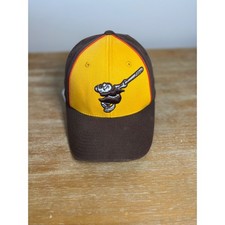 American Needle San Diego Padres Swinging Friar Hat Cooperstown Collection Brown