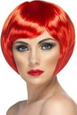 Ladies Red Bob  Babe Wig