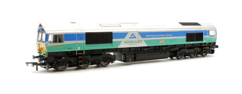 Hornby R30428 RailRoad Plus Aggregates Class 66 Sence 66711 Spurweite OO | Condition: New