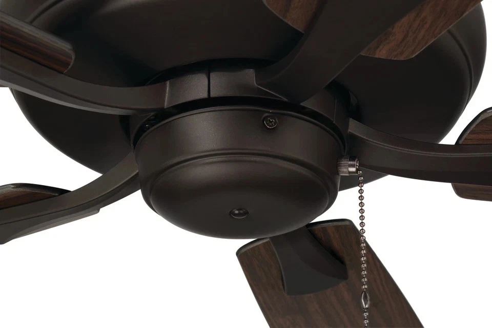 Craftmade Eos 52 in. Indoor Dual Mount 3-Speed Espresso Finish Ceiling Fan - Image 2 of 4