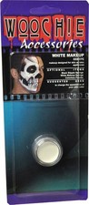 White Cream Costume Make Up 1/8 oz Carded