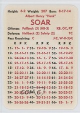 1980-89 APBA Football Great Teams of the Past Hank Soar 0gx4
