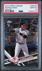 2017 Topps Chrome Update #HMT50 Aaron Judge Update PSA 10 Rookie RC