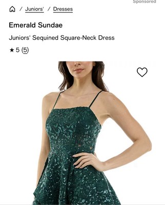 Emerald Sundae Junior Dress
