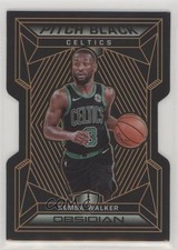 2019 Panini Obsidian Pitch Black Electric Etch Orange 17/35 Kemba Walker #5 hs9