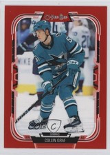 2025-26 O-Pee-Chee Red Border Collin Graf #369 9ci