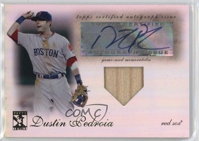 2009 Topps Tribute Relics 97/99 Dustin Pedroia #TAR-DP1 Auto 7xr