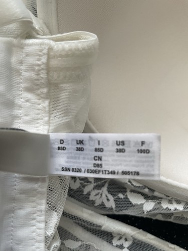 Corsagen BH Set Esprit Größe 85D S Neu Brautcorsage Träger Abnehmbar - Bild 4 von 6
