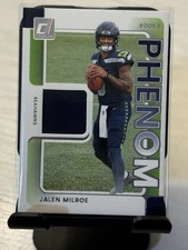 2025 Panini Donruss Phenom Rookie Patch Jalen Milroe RC - RPJ-JME