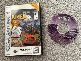 Area 51 (Sega Saturn, 1996) - Disc