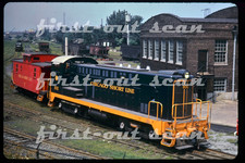 R DUPLICATE SLIDE - Chicago Short Line CSL 102 Baldwin & Caboose