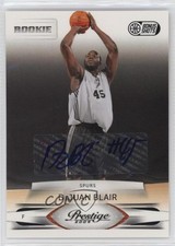 2009 Prestige Rookie Bonus Shots Black Signatures 59/100 DeJuan Blair Auto fm0