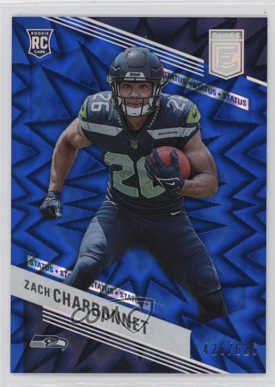 2023 Donruss Elite Rookies Status Explosion /625 Zach Charbonnet Rookie RC 0hx6