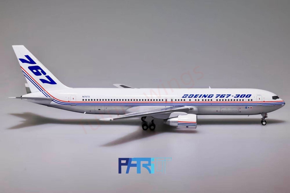 1:400 Patriot Boeing House Color B767-300 N767S Aircraft Model+