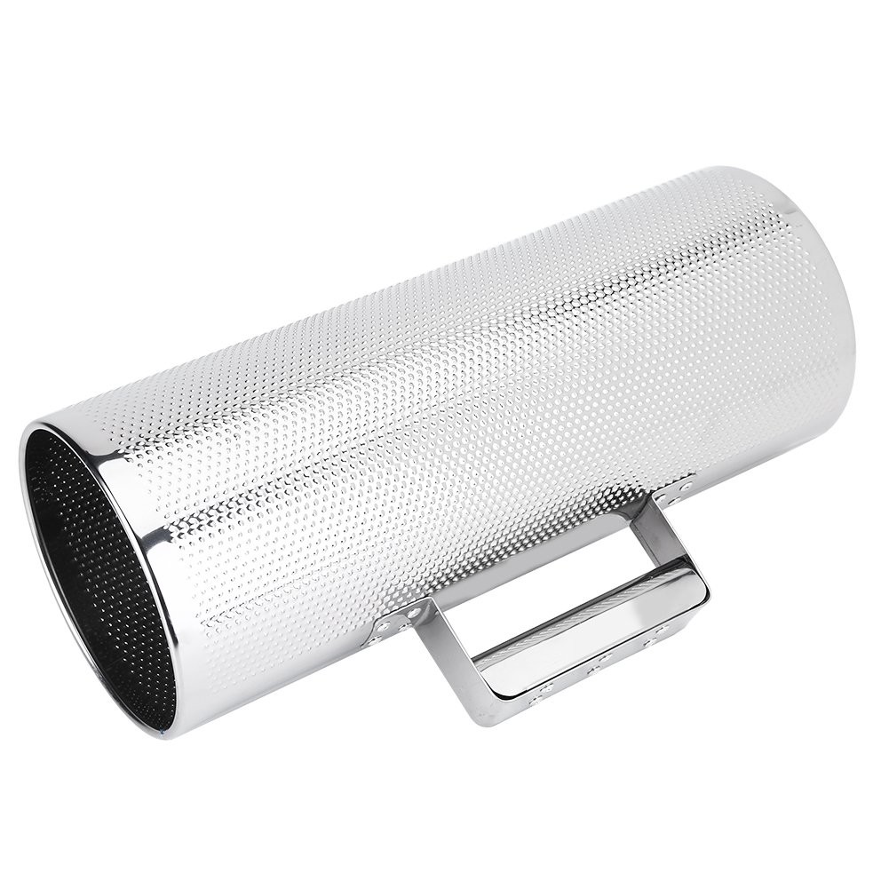 Guiro Instrument, 5x12.8'' Professional Stainless Steel Guiro Percussion