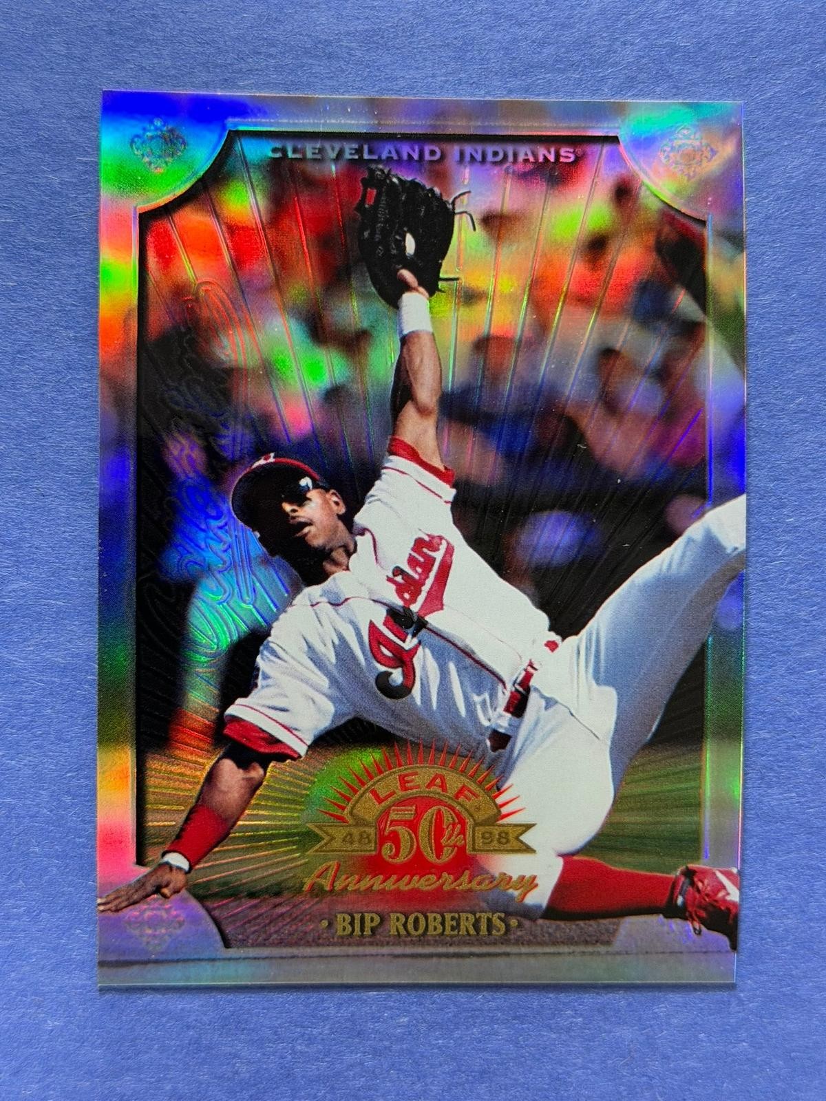 1998 Donruss Collections Leaf Prized Collections #PC318 Bip Roberts Indians